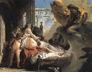 Giovanni Battista Tiepolo Jupiter and Dana oil painting on canvas